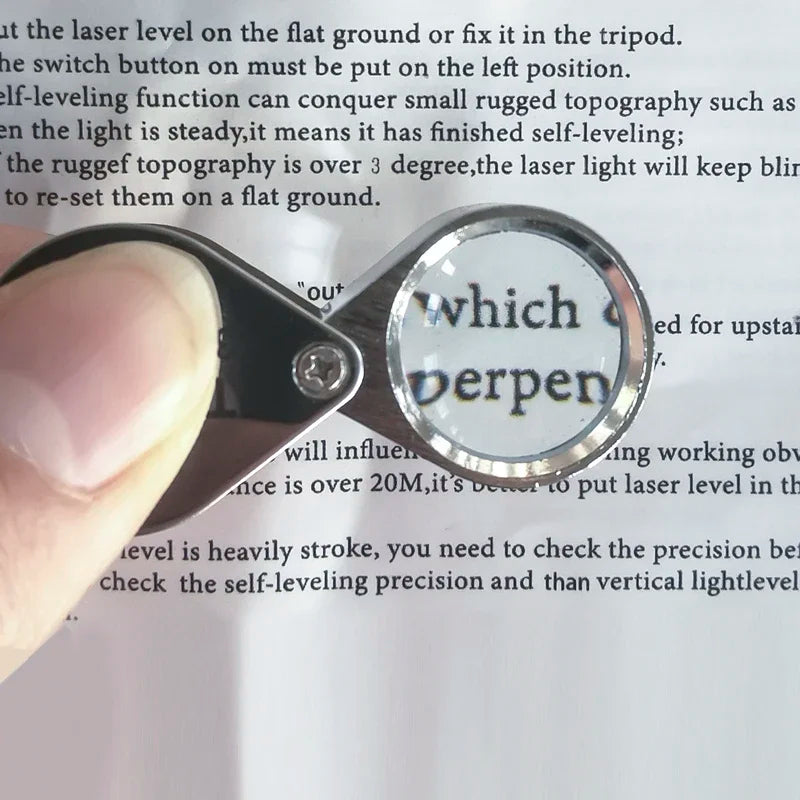 10-30X Pocket Loupe Magnifier for Jewelry Inspection - Smarsty