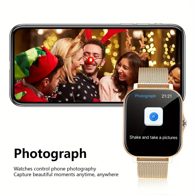 Smart Watch with HD Display and Fitness Tracking - Smarsty