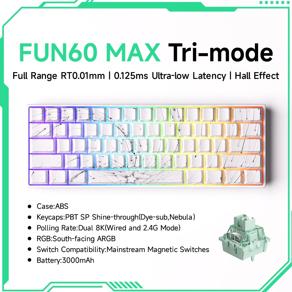 MonsGeek 60 Percent Mechanical Gaming Keyboard For Esports