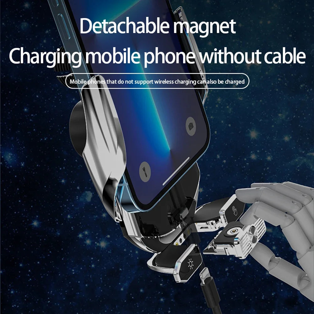 Magnetic Car Mount Wireless Charger Air Vent Holder - Smarsty