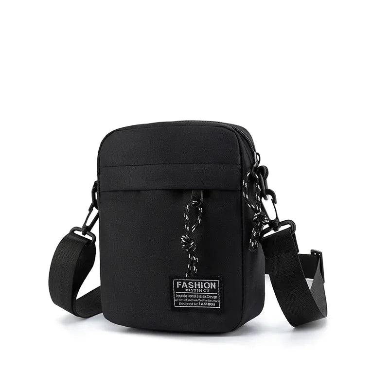 Compact Square Crossbody Bag With Oxford Cloth Durability - Smarsty