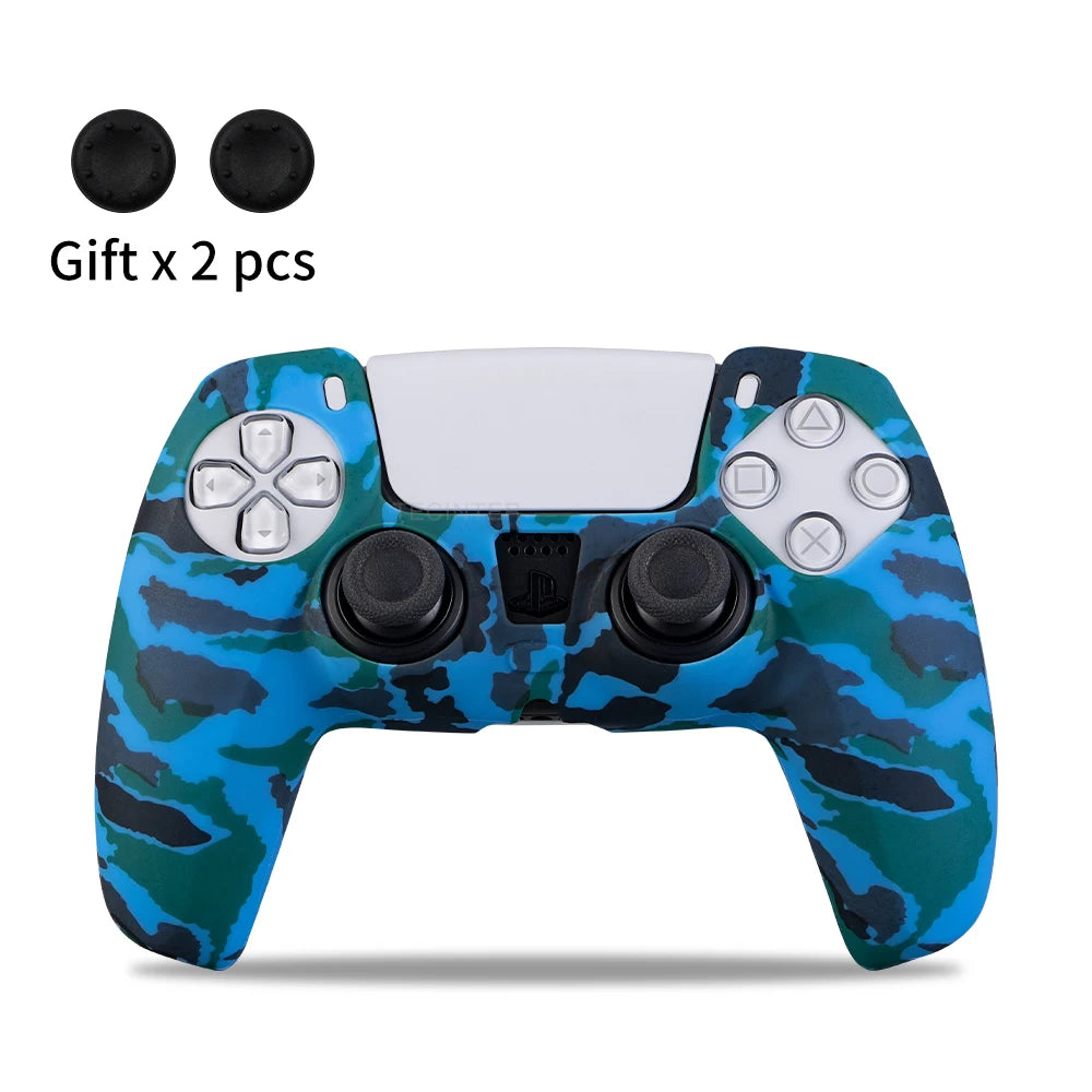 Silicone Protective Cover for PS5 Controller Anti-Slip Grip - Smarsty