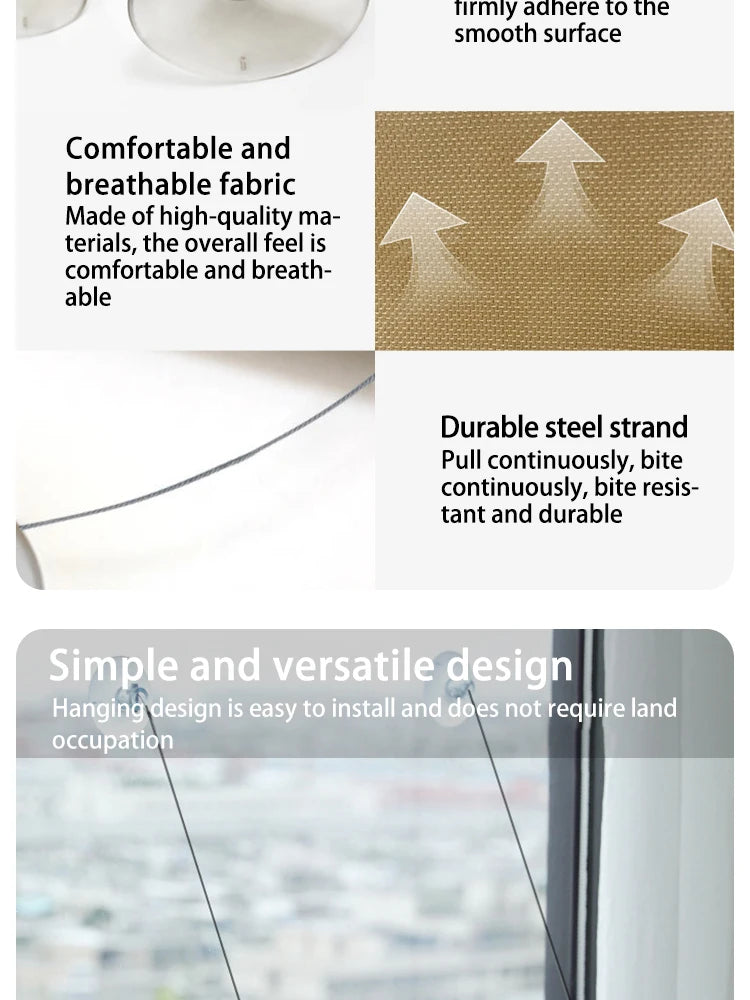 Ultra Soft Cat Window Hammock Bed for Cozy Naptime - Smarsty