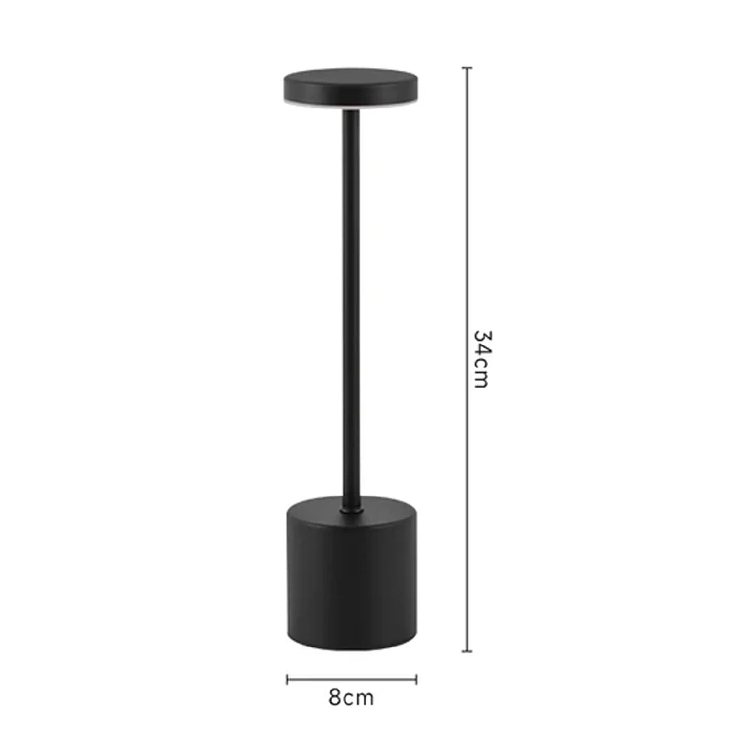 LED Touch Sensor Rechargeable Table Lamp for Reading - Smarsty