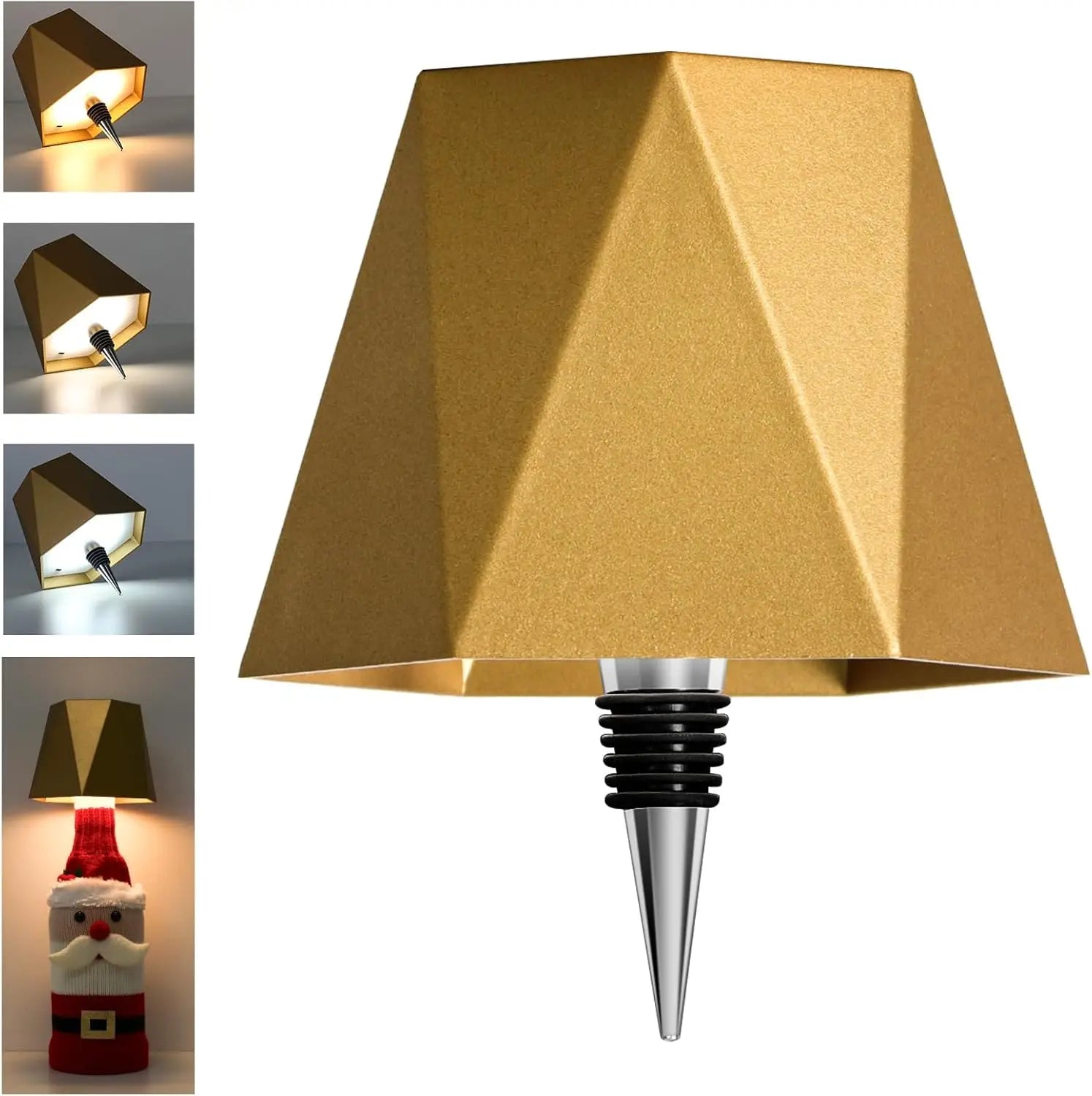 Wireless Touch Control Bottle Lamp with Dimmable Colors - Smarsty