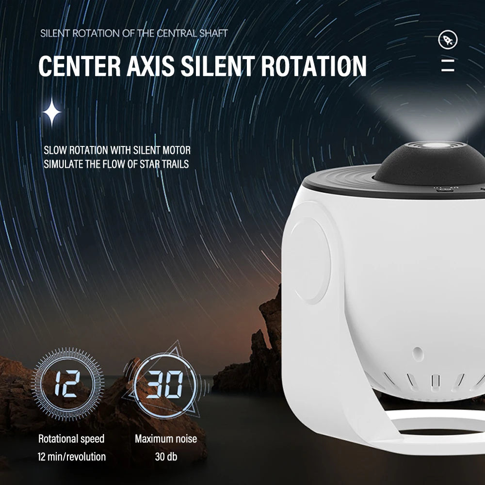 Galaxy Projector Night Light for Kids Room Decor - Smarsty