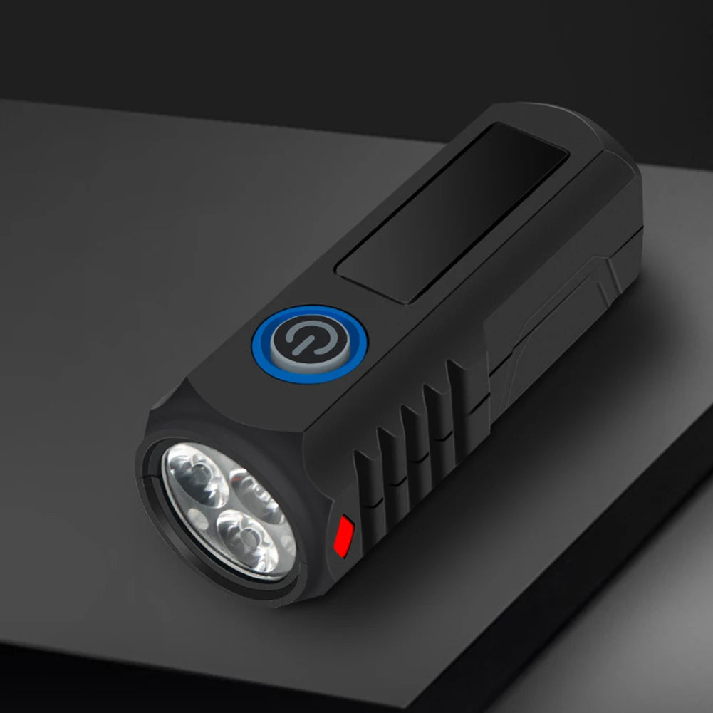 LED Cycling Front Light USB Charging Cycling Safety Front Lamp 3 Gears Bike Handlebar Flashlight Bicycle Accessories