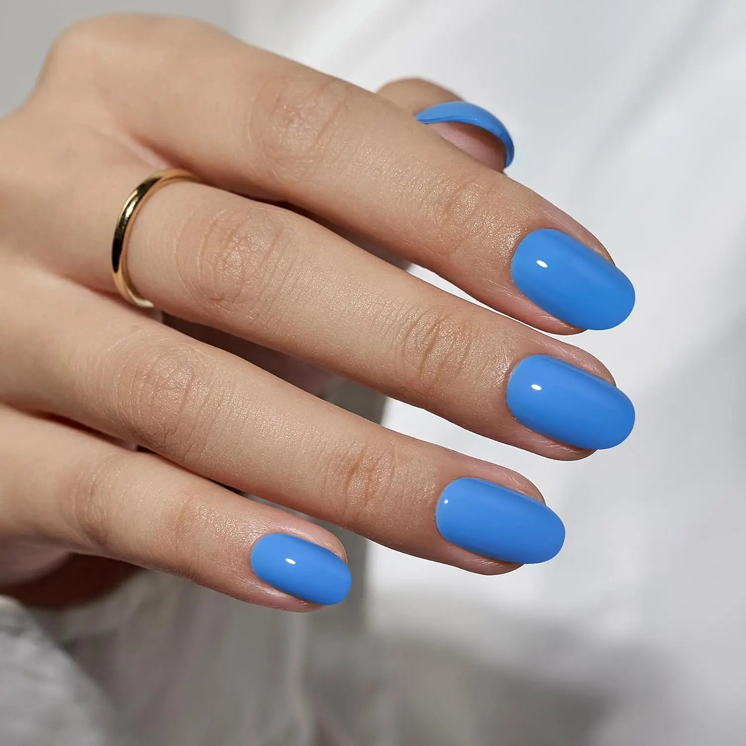 Short Square Wine Red Press On Nails Set - Smarsty