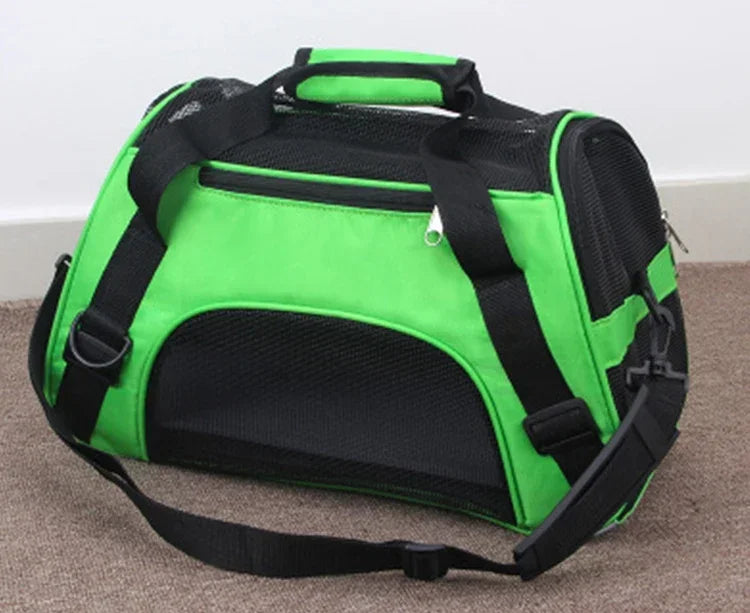 Breathable Soft-Sided Pet Carrier Bag for Travel - Smarsty