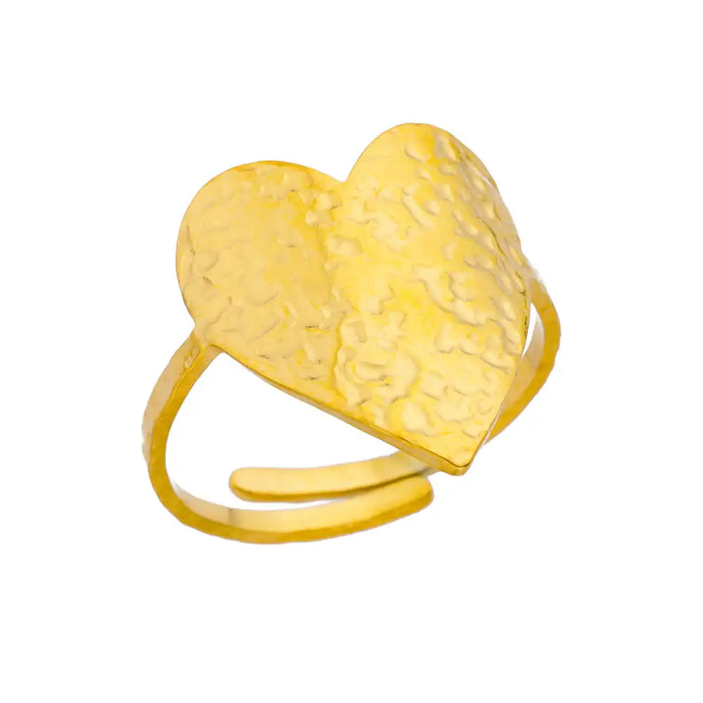 Luxury Gold 316L Stainless Steel Rings for Women - Smarsty