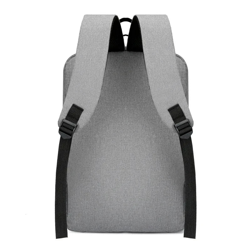 Men's Waterproof Oxford Laptop Backpack 15.6 Inch with USB Charging Port High Capacity Business Travel School Bag - Smarsty