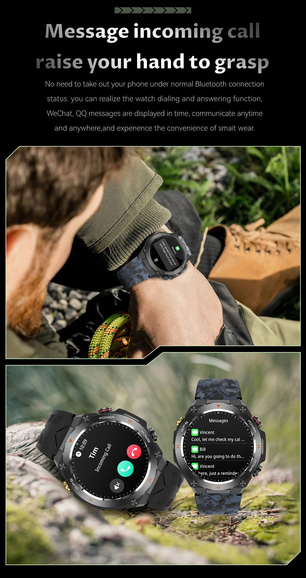 2024 COLMI V75 GPS Smart Watch with Ultra HD Display - Smarsty