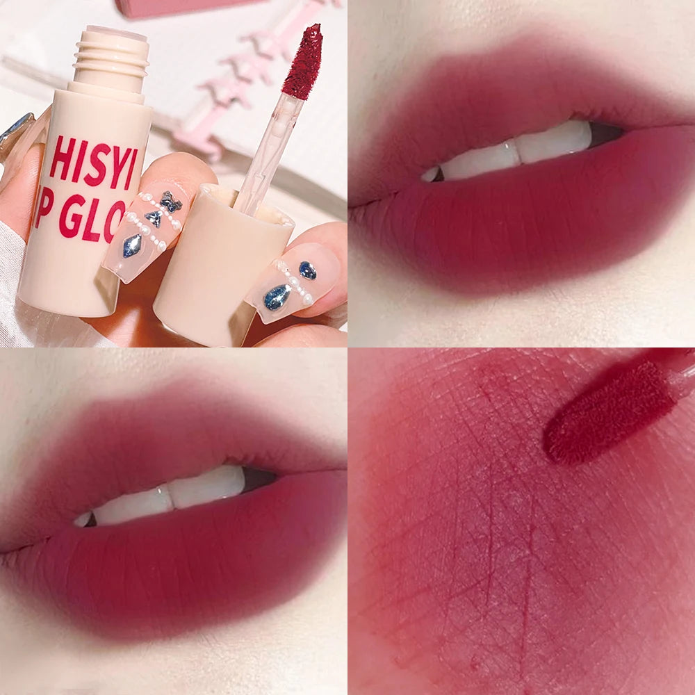 Matte Velvet Lip Glaze with Long-Lasting Formula - Smarsty