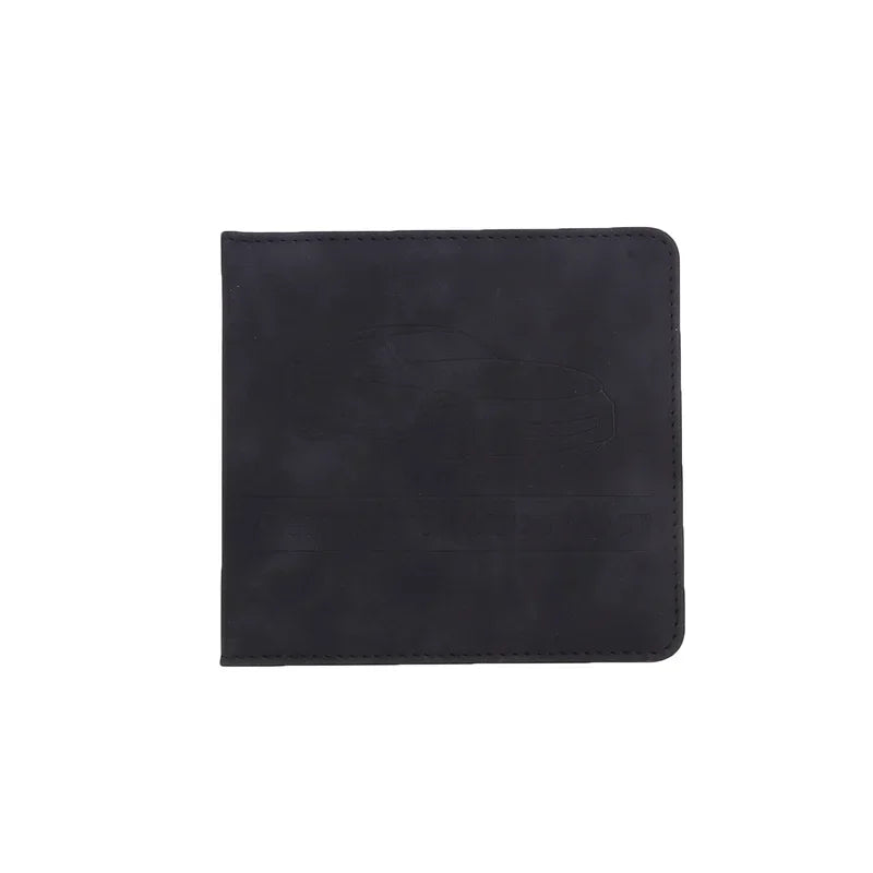 Car Registration Driver's License and Insurance Card Holder - Leather Vehicle Glove Box Automobile Documents Paperwork Organizer