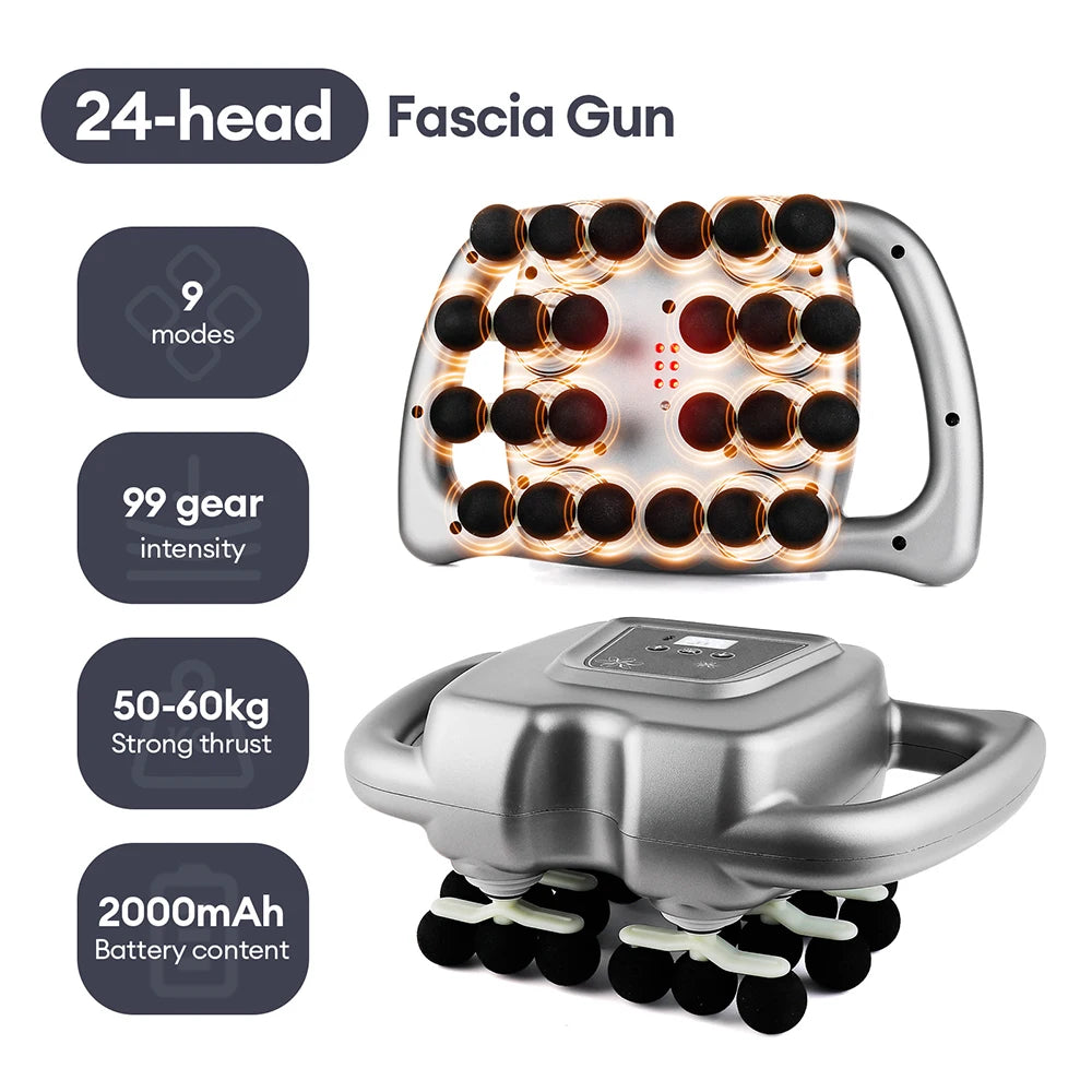 High-Frequency Vibration Body Massage Gun for Muscle Relief - Smarsty