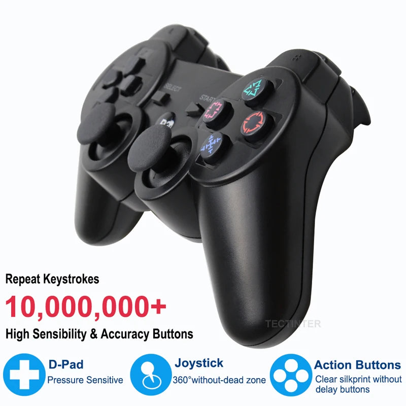 Bluetooth Wireless Controller for PS3 Enhanced Gaming Experience - Smarsty