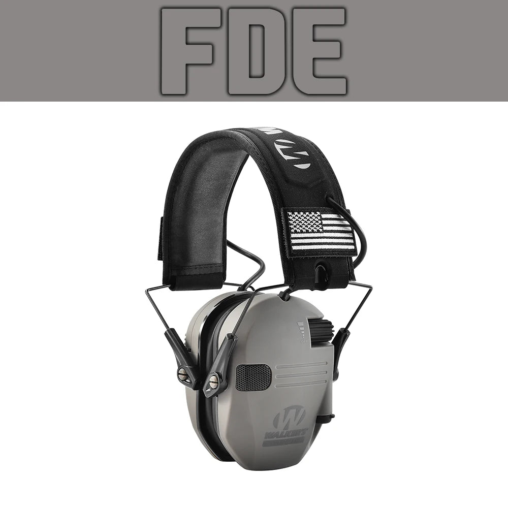 Active Helmet Mounted Earmuffs For Shooting Electronic Hearing Protection Ear Protect Noise Reduction Active Hunting Headphone