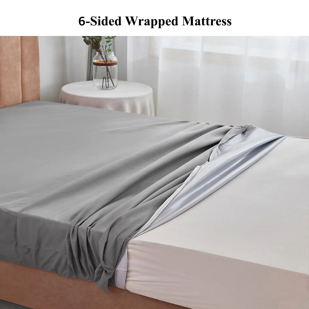Waterproof Mattress Cover with Zipper for All Bed Sizes - Smarsty