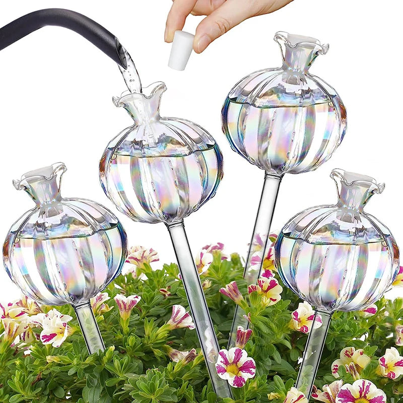 Glass Automatic Plant Watering Bulbs for Easy Irrigation - Smarsty