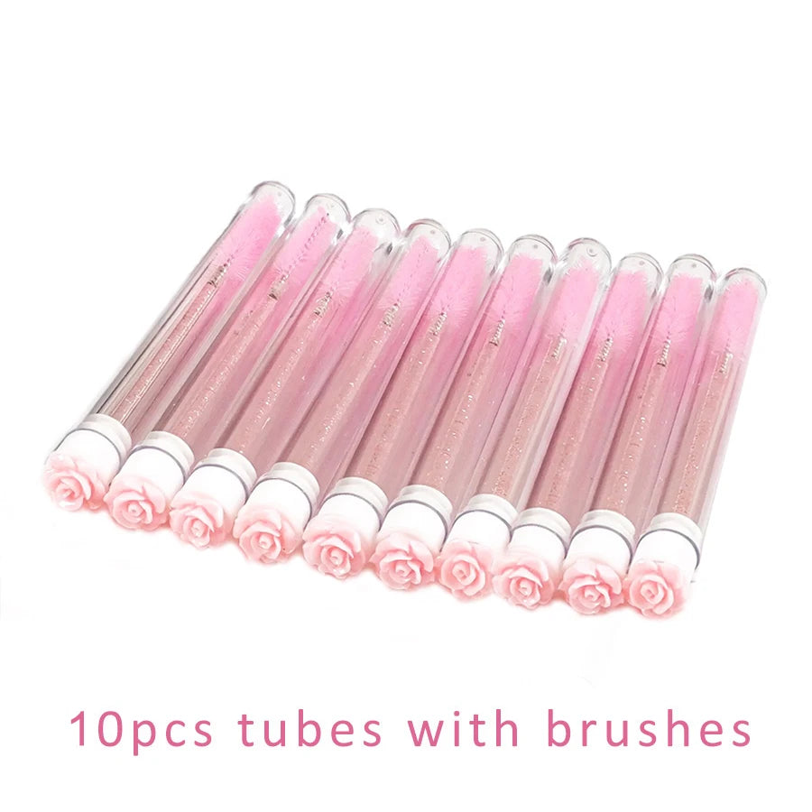 Reusable Eyelash Brush Tubes for Easy Makeup Application - Smarsty