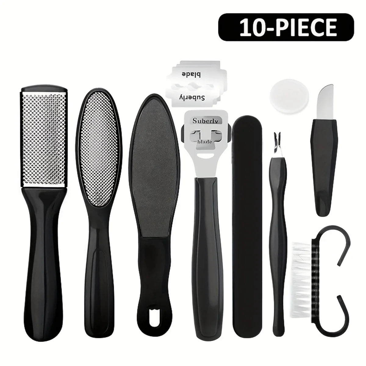 Stainless Steel Pedicure Set for Exfoliating Calluses - Smarsty