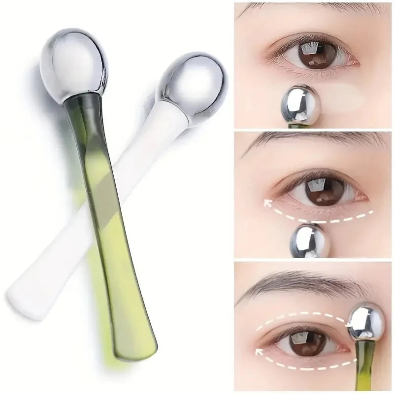 Gold Alloy Eye Roller Massage Stick for Anti-Wrinkle Care - Smarsty