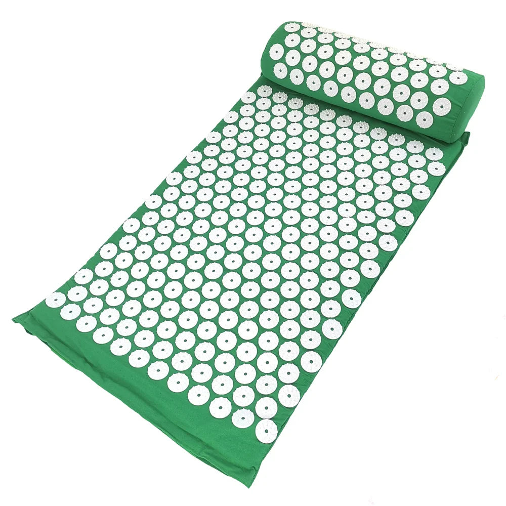 Acupressure Mat and Pillow Set for Pain Relief - Smarsty