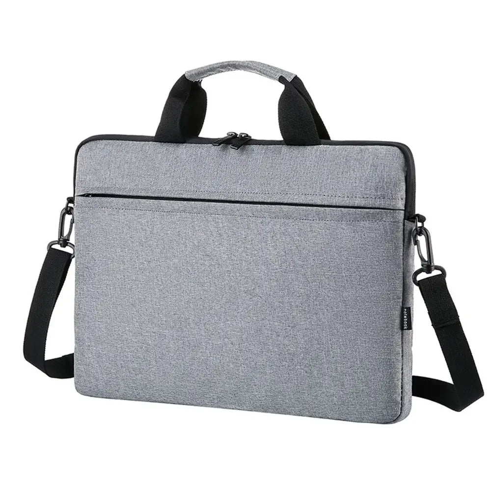 Zippered Laptop Sleeve Case With Shoulder Bag 14 Inch