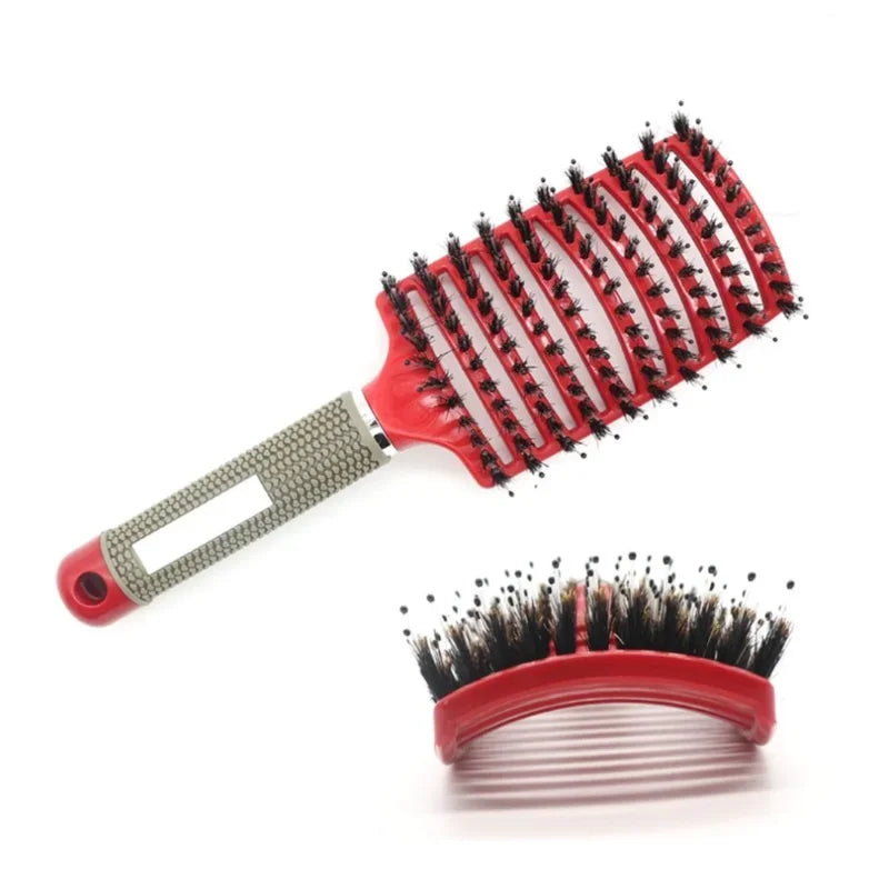 Detangling Hair Brush for Curly Hair Styling - Smarsty