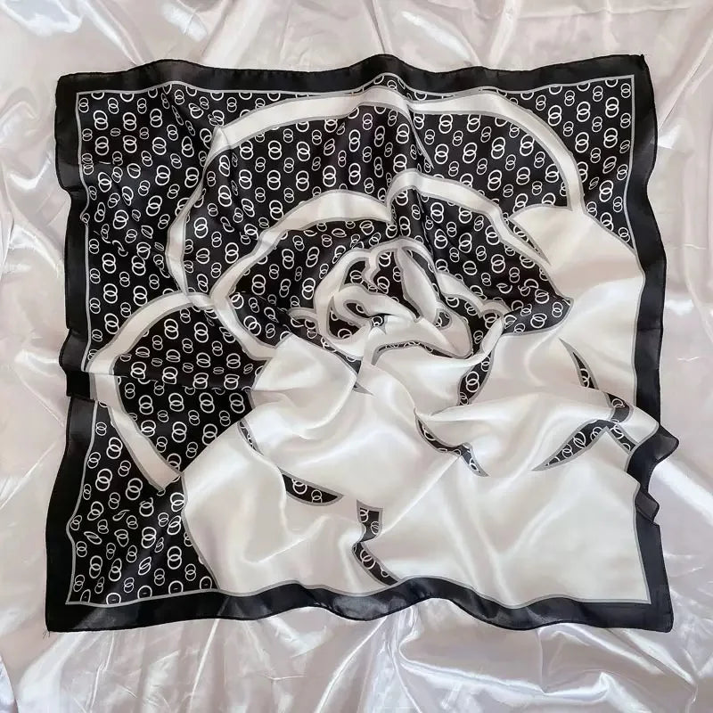 Luxury Women's Spring Polyester Scarf Soft Smooth Shawl - Smarsty