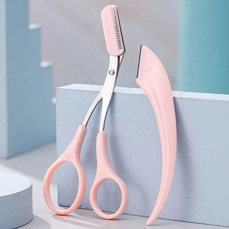 Professional Eyebrow Trimming Knife with Comb - Smarsty