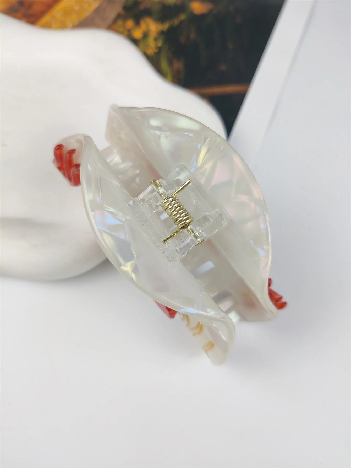 Handmade Large Sea Hair Claw Clips Acetate Beach Starfish - Smarsty