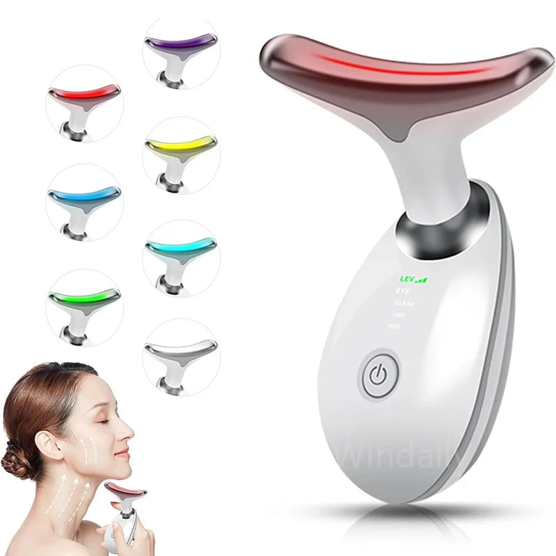 7 Colors Anti Wrinkle Facial Massager for Skin Tightening - Smarsty