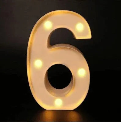 Luminous Alphabet LED Letter Night Light Decor - Smarsty