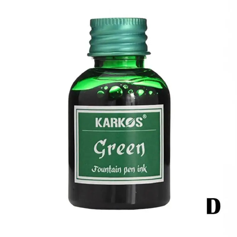 10 Colors 30ML Colorful Fountain Pen Ink Refilling Inks Universal Refill Ink Stationery School Brand New Product School Supplies