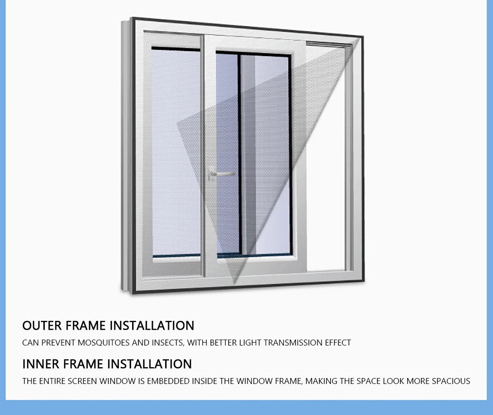 Self Adhesive Window Mosquito Net For Easy Installation - Smarsty