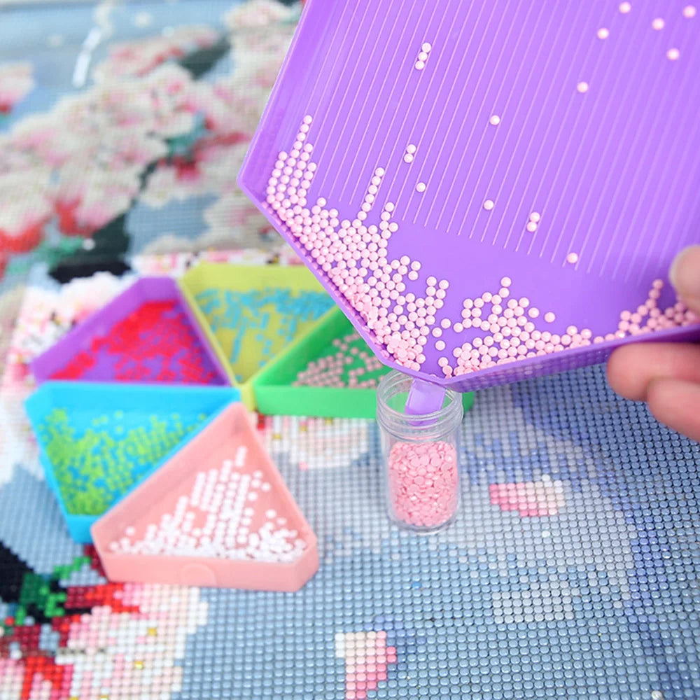 Removable Diamond Painting Storage Containers with 6 Slots - Smarsty