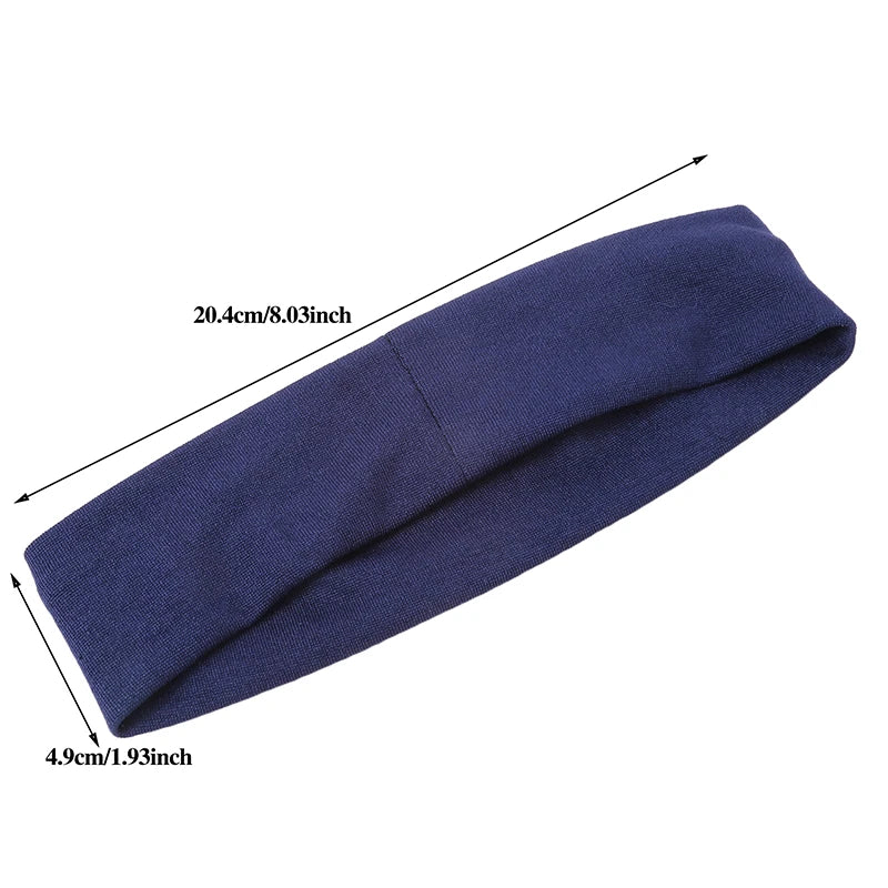Breathable Yoga Headbands 7 Pack Sweat Absorbent Adjustable - Smarsty