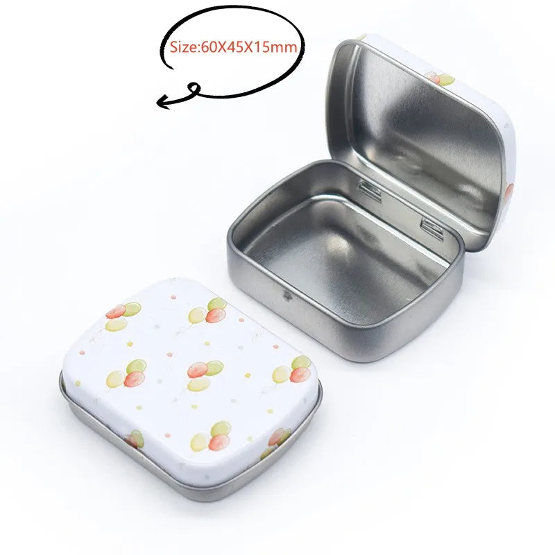 Small Metal Storage Box for Jewelry and Coins - Smarsty