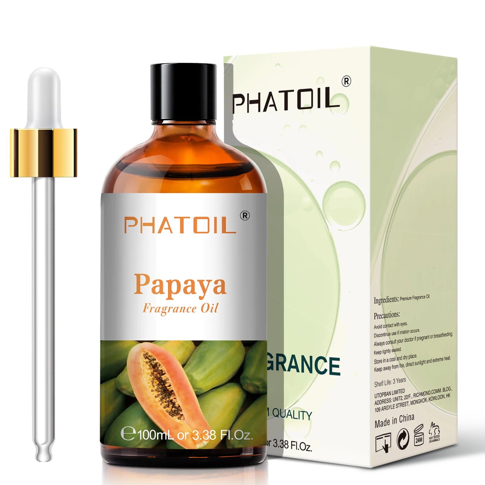 PHATOIL 100ml Sweet Fruity Fragrance Oil for Diffusers - Smarsty