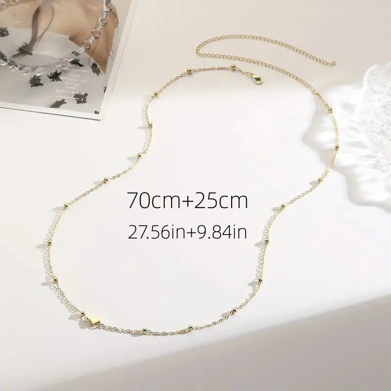 Y2K Gold Belly Chains for Women Beach Jewelry - Smarsty