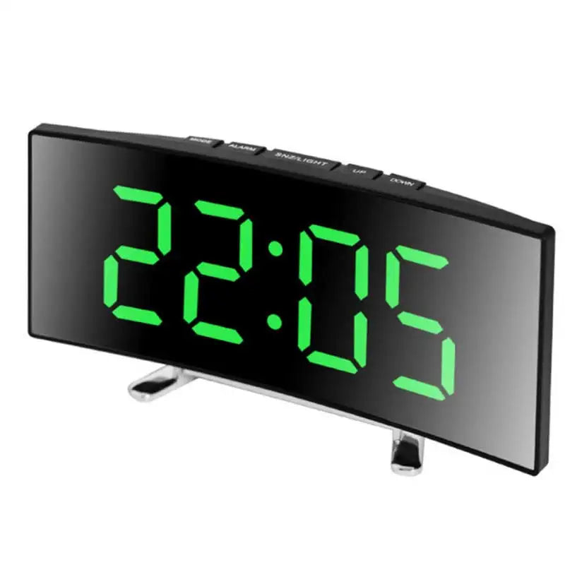 Large Screen LED Mirror Alarm Clock for Students - Smarsty