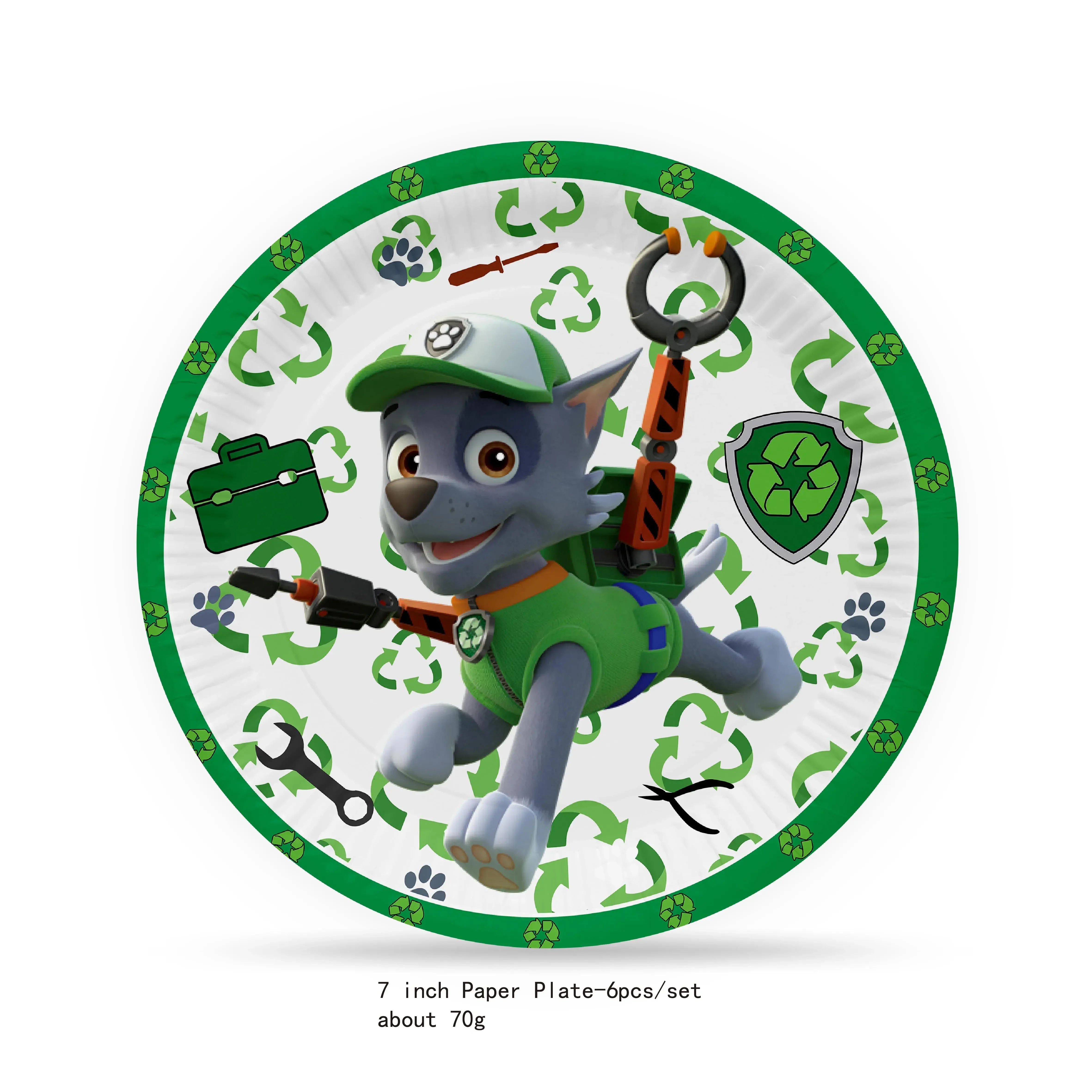 Paw Patrol Birthday Tableware Set for Fun Celebrations - Smarsty