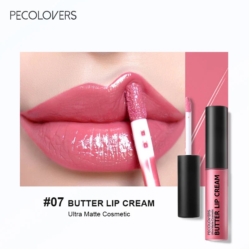 Waterproof Liquid Lipstick Set with Vitamin E Benefits - Smarsty