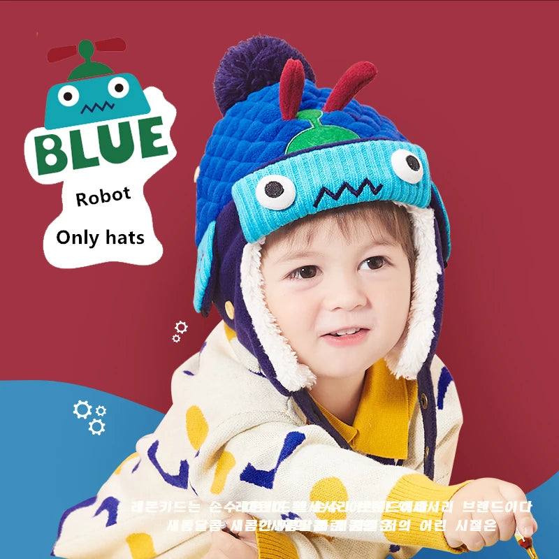 Kids Winter Hat Scarf Set Dinosaur Unicorn Style Gear - Smarsty