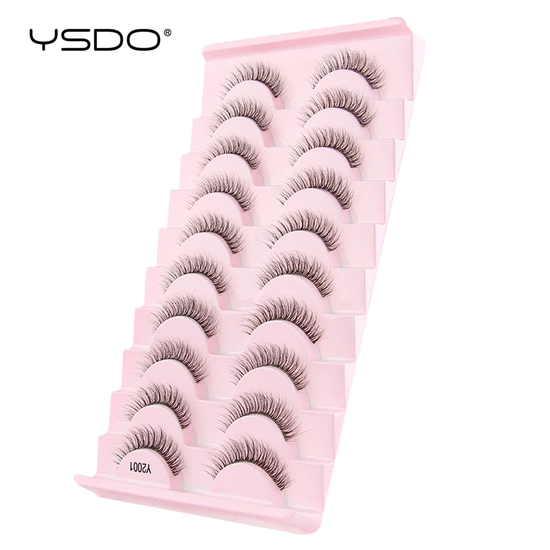 YSDO Natural Full Cat Eye False Eyelashes 3D Effect - Smarsty