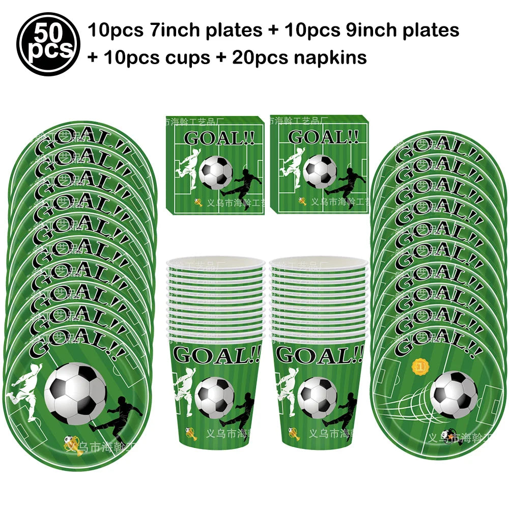Soccer Theme Tablecloths for Game Day Parties - Smarsty