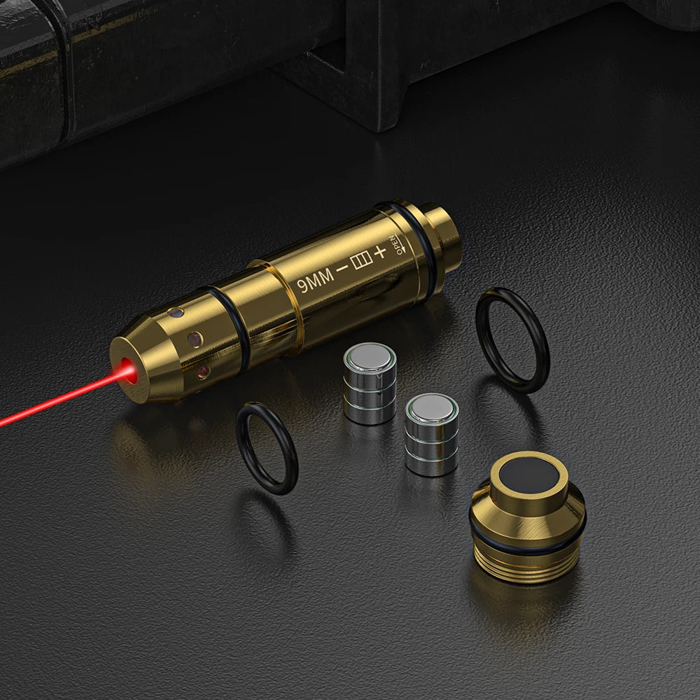 9mm laser training cartridge Red Dot Laser Training Bullet Dry Fire Laser Trainer Cartridge Tactical Laser Bullet