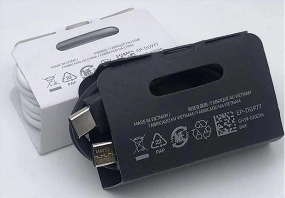 2PCS PD 45W USB C Cable For Samsung Galaxy S20 S21 S22 S23 Ultra Note 10 5G 20 A53 A54 Super Fast Charging USB Type C Data Cable - Smarsty