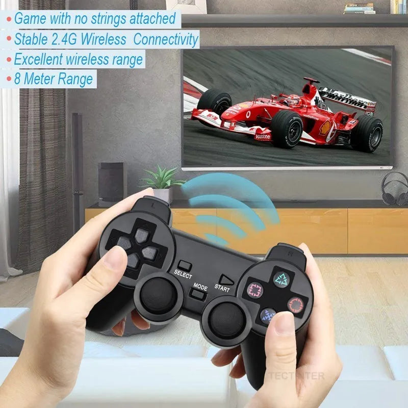 Wireless Gamepad for PlayStation 2 with Vibrating Joystick - Smarsty